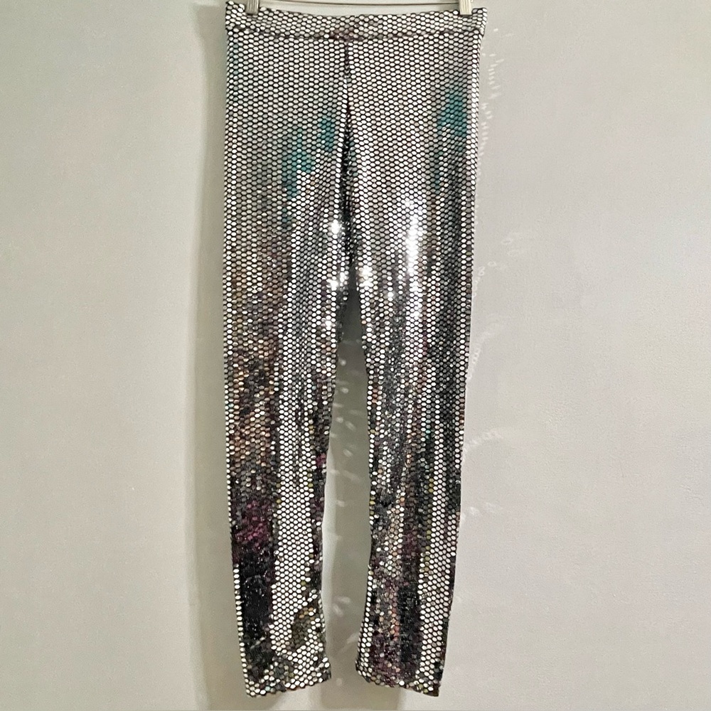 Style Rack Silver Mirror Leggings